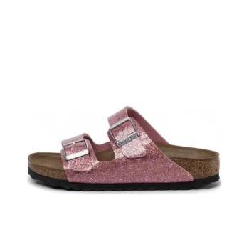 Birkenstock Slide Slippers Women's Universe Shimmery Vintage Rose
