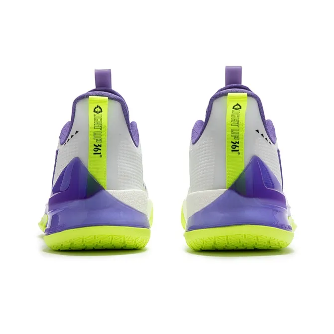 361° BIG3 4.0 PRO Basketball Shoes Men Low Top 361 Degrees White/Ultraviolet-3