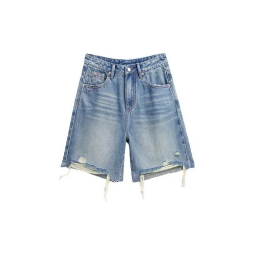 Ran and pure Denim Shorts Women's Blue