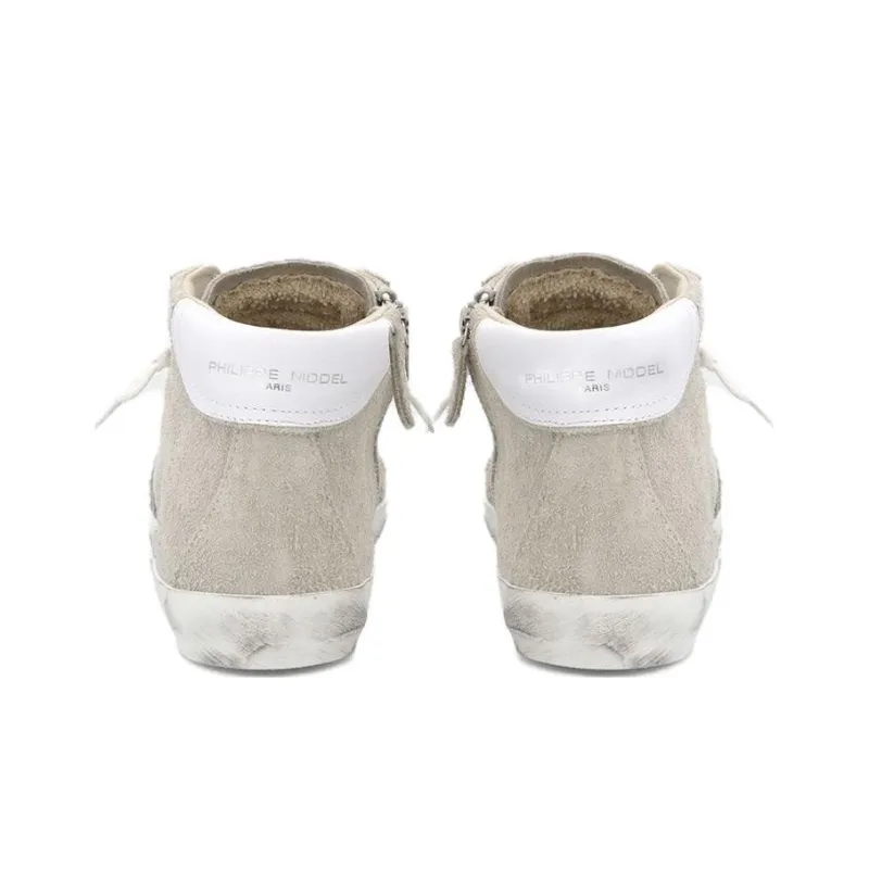 PHILIPPE MODEL Paris PRSX Suede High-top Sneakers-5