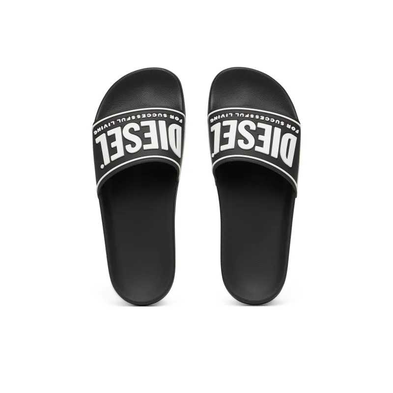DIESEL Sa-Mayemi Cc W Logo-embossed Sildes-3