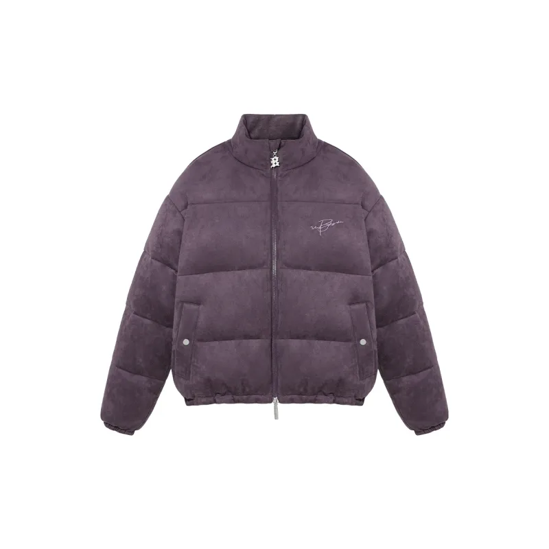 BJHG Vintage Writting Unisex Down Jacket-1