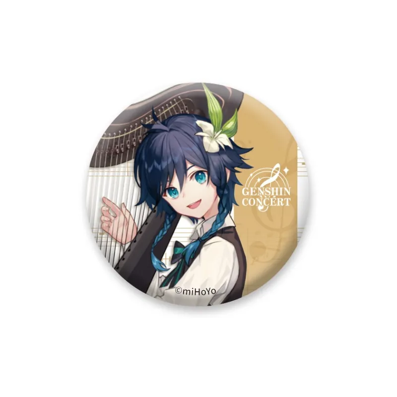 GenShin Venti Barbara Qiqi Cola Diluc Beiying Qingkong Kaya Xiangpi Symphony Into Dream Collection Character Badges-7