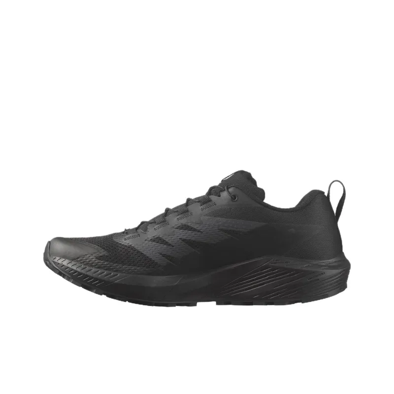 SALOMON Sense Ride 5 SR Shock Absorbers With Slip Resistant Features Low Top Casual Shoes Men's Black-0