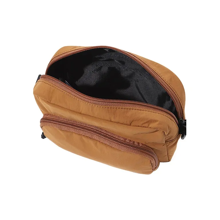 FILA Polyester Shoulder Bag Crossbody Bag Mini Unisex Brown-2
