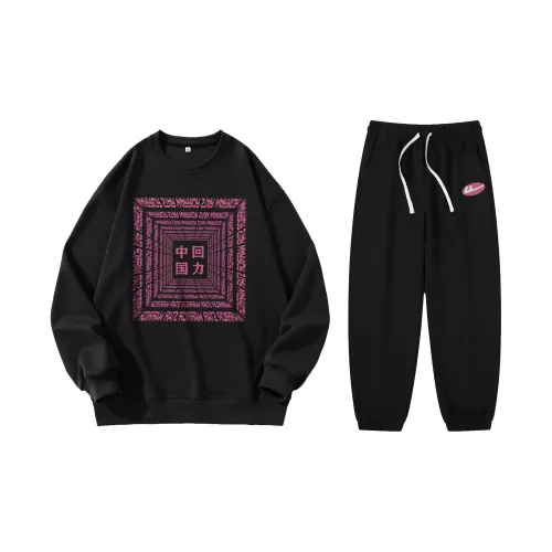 WARRIOR Sweatshirt Sets Unisex