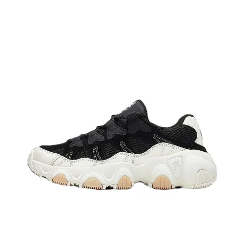 FILA FUSION Jagger Cushioned Slip Resistant Low Top Casual Shoes Women's Black