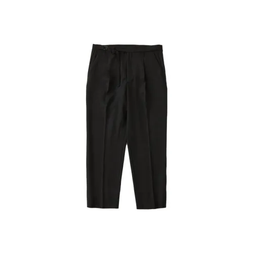 White Mountaineering Elasticated-waist Cotton Trousers