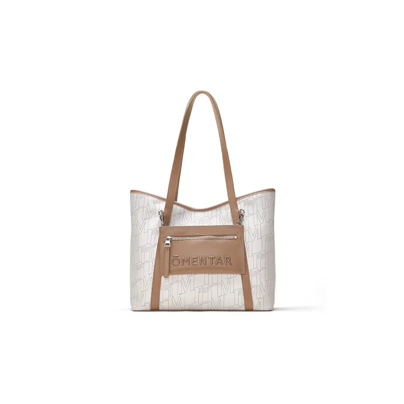 Omentar Synthetic Leather Tote Bag Shopping Bag Shoulder Bags Large Size Women's Multicolor-5