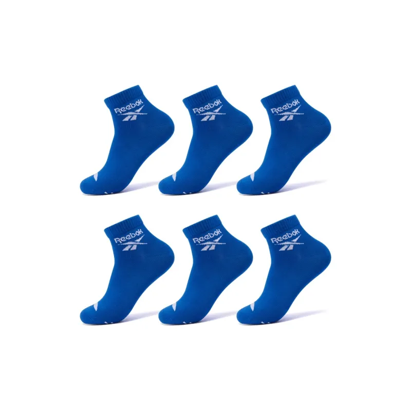 Reebok Street Casual Versatile Ankle Socks Unisex 3 Pack 6 Pack-13