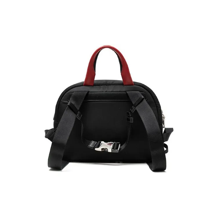 PRADA Nylon Backpack Handbag Regular Women's Red/Black-1