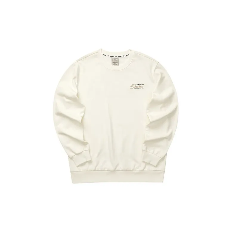 Skechers Colorful Sweatshirt Men's Marshmallow White-1