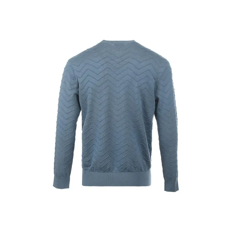 EMPORIO ARMANI Knitwear Men Blue-1