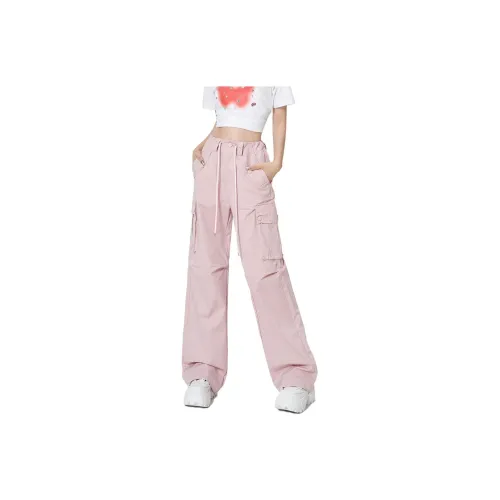 Libito Cargo Pants Women's Pink