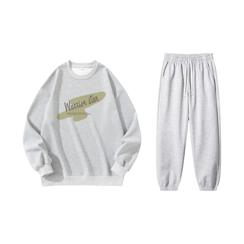WARRIOR Sweatshirt Sets Unisex-3