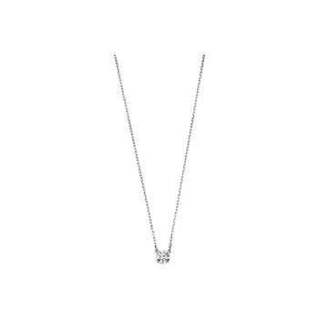 Swarovski Stilla Attract Faux Crystal Necklaces Women's Silver
