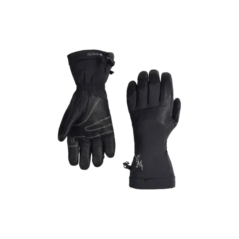 Arcteryx Polyester Gloves Unisex Black-1