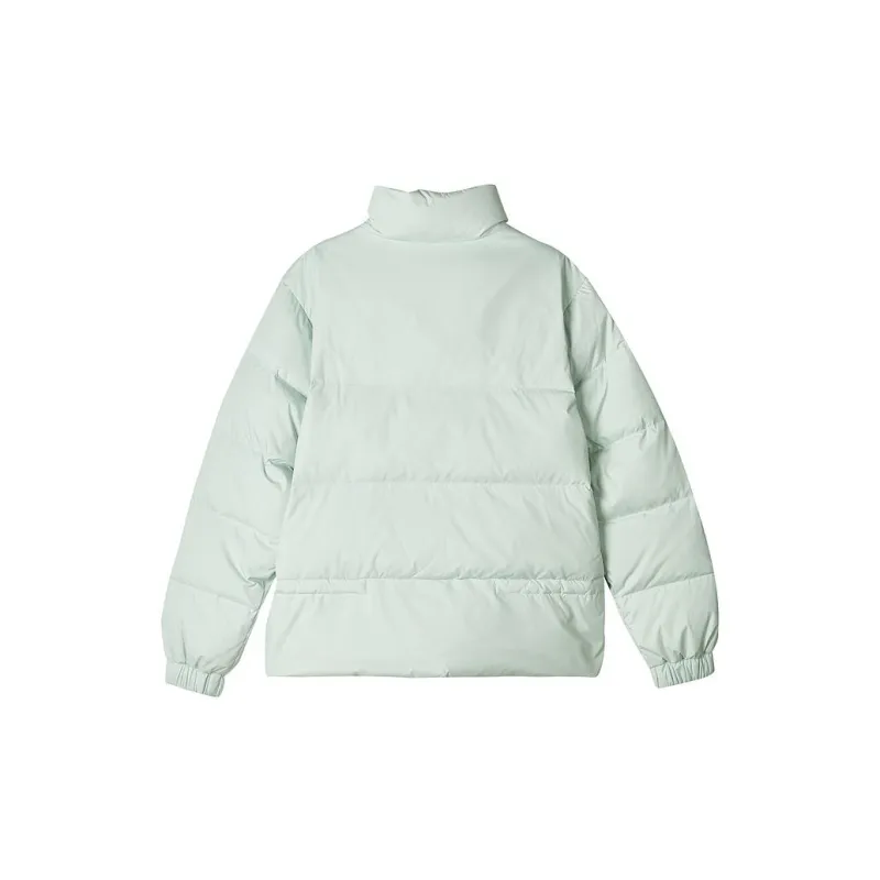 Skechers Down Jackets Women's Sky Gray Cyan-1