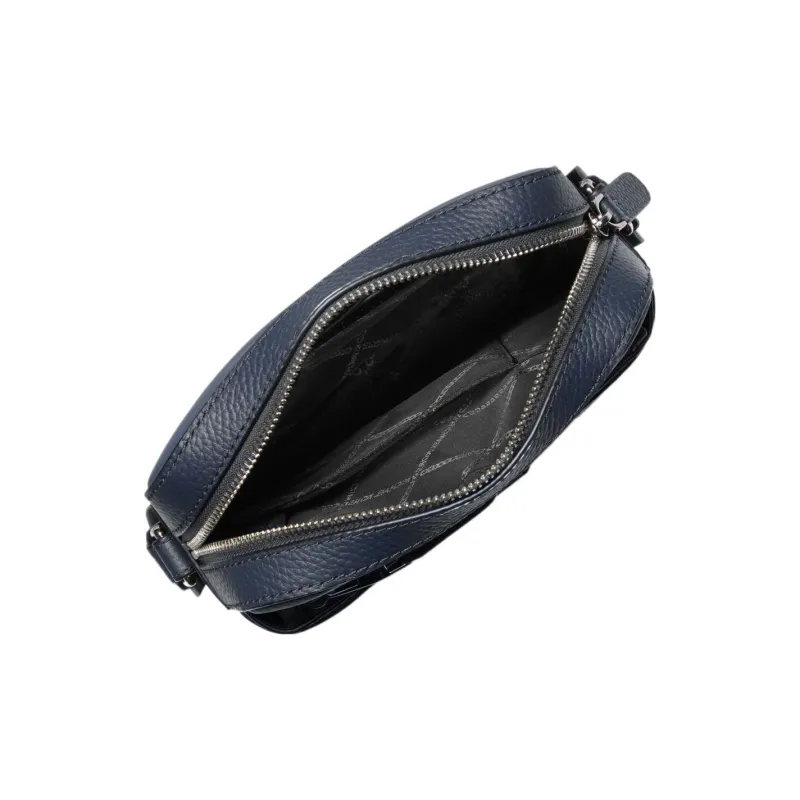 MICHAEL KORS Hudson Leather Travel Bag Crossbody Bag Shoulder Bag Men's Marine Blue-1