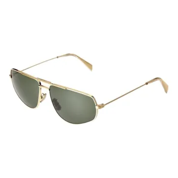 CELINE Metal Aviator Sunglasses Unisex Gold