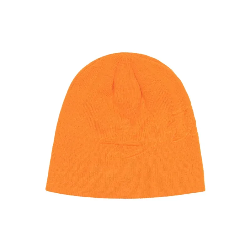 Stussy Smooth Embossed Stock Skullcap Beanie-8