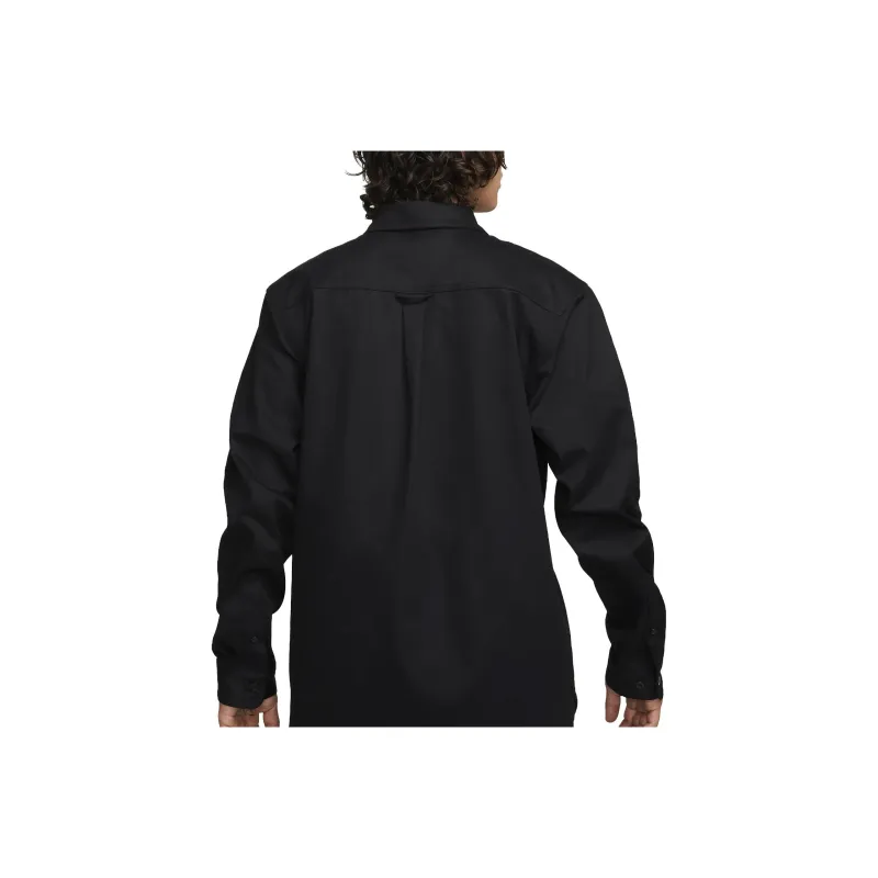 Nike Sb Tanglin Woven Skate Button-Up Long-SleeveTop-1