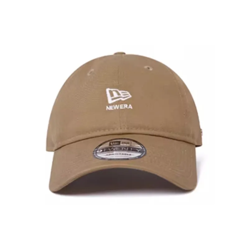 New Era Cotton Baseball Caps Unisex Brown-1