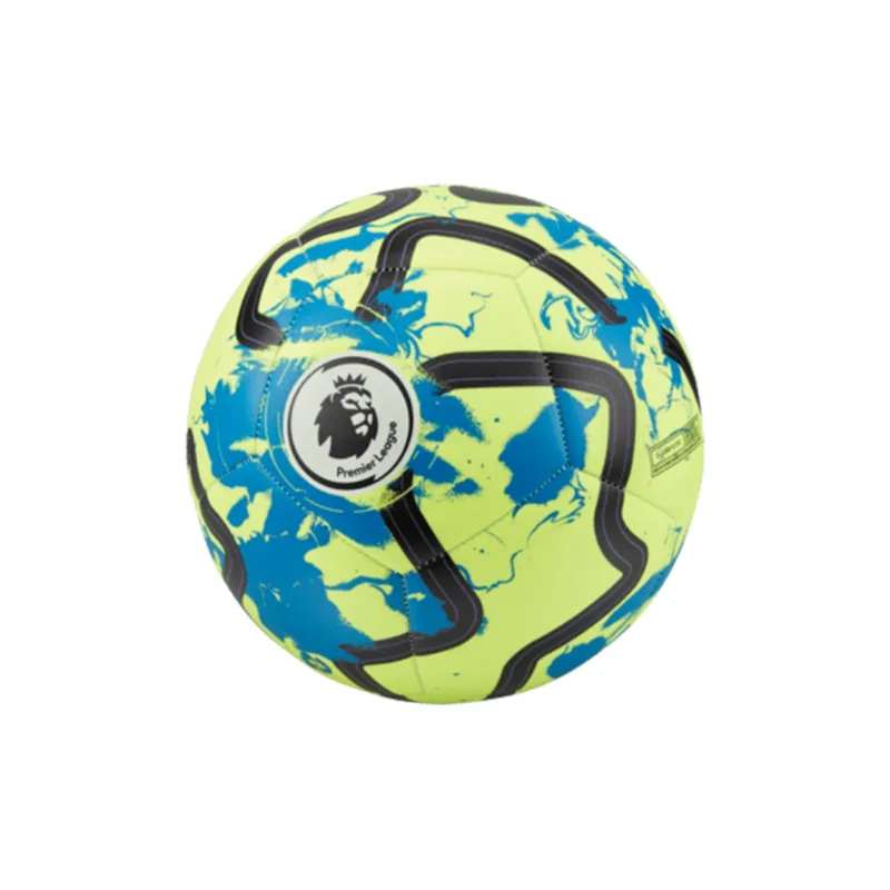 Nike Size 3 4 5 Balls Soccer Rubber Machine Stitched Soccer Ball Unisex Neon Yellow/Starry Blue/Black-1