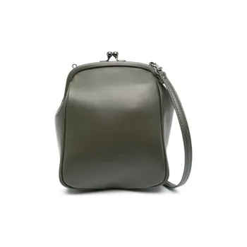 Yohji Yamamoto Semi Gloss Leather Crossbody Bag