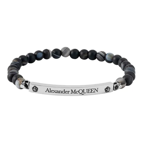 Alexander McQueen Beaded Skull Bracelet