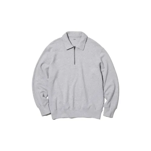 UNIQLO Sweatshirts Men Gray