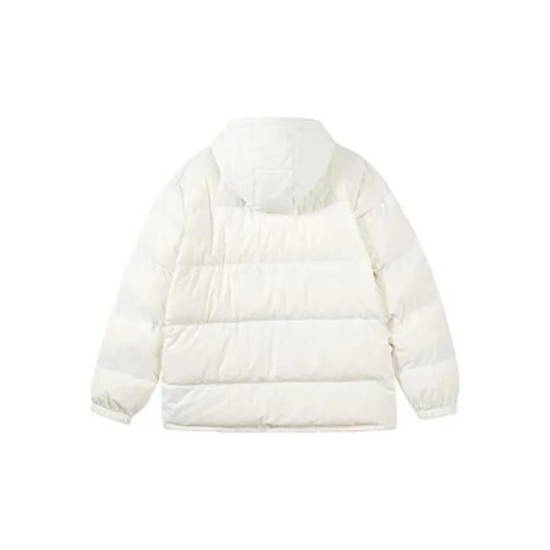 Skechers Colorful Down Jacket Unisex Marshmallow White-1