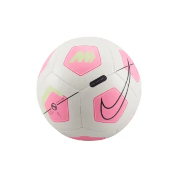 Nike 3 4 Size 5 Soccer Rubber Machine Stitched Soccer Ball Unisex White, Pink