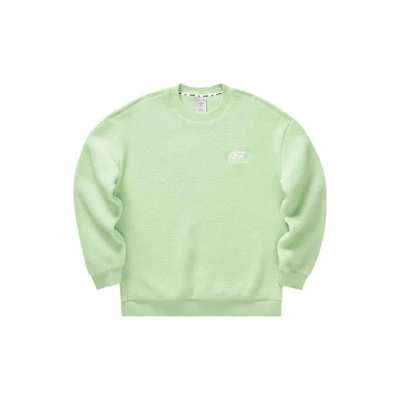 Skechers Colorful Sweatshirts Unisex Light Grass Green/01YW-1