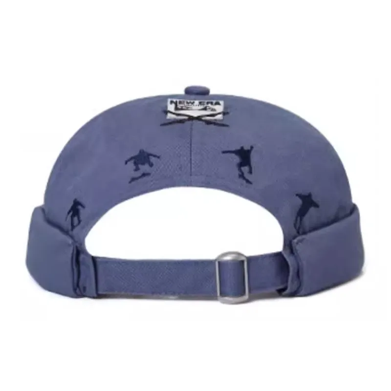 New Era Cotton Gourd Skin Hat Unisex Purple-2