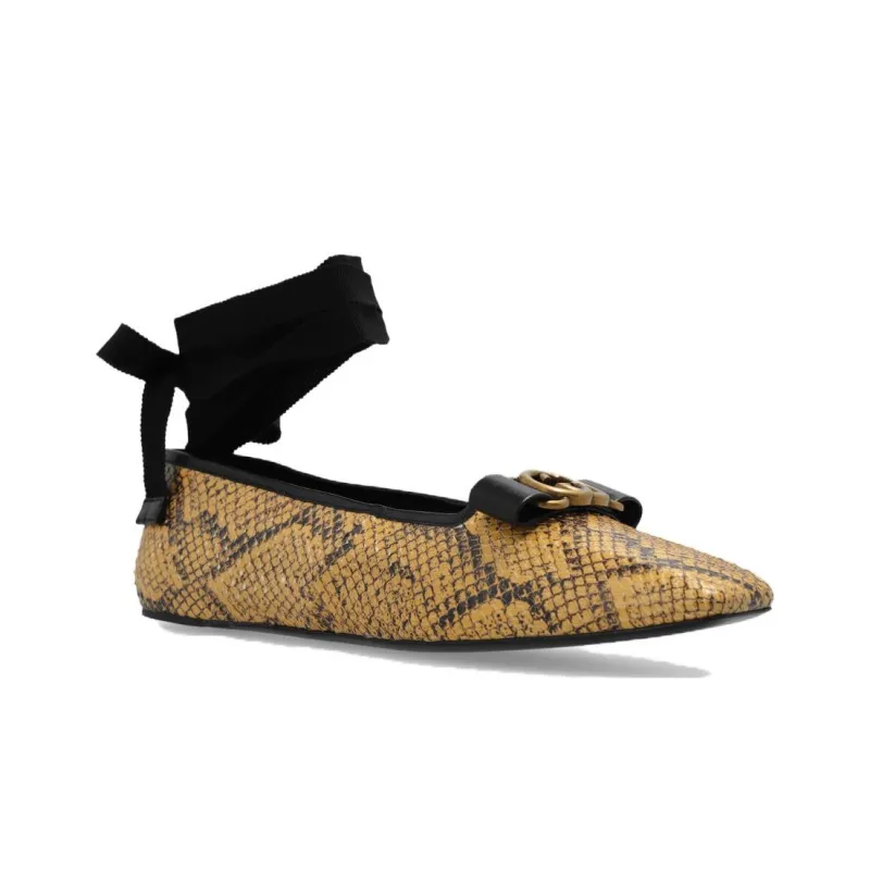 GUCCI Rhyton Women's Casual Shoes Women's Light Brown-2