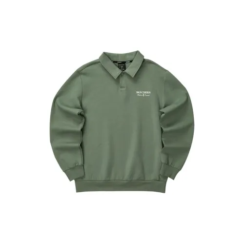 Skechers Diamond Series Sweatshirts Men Orchid Green/035Z