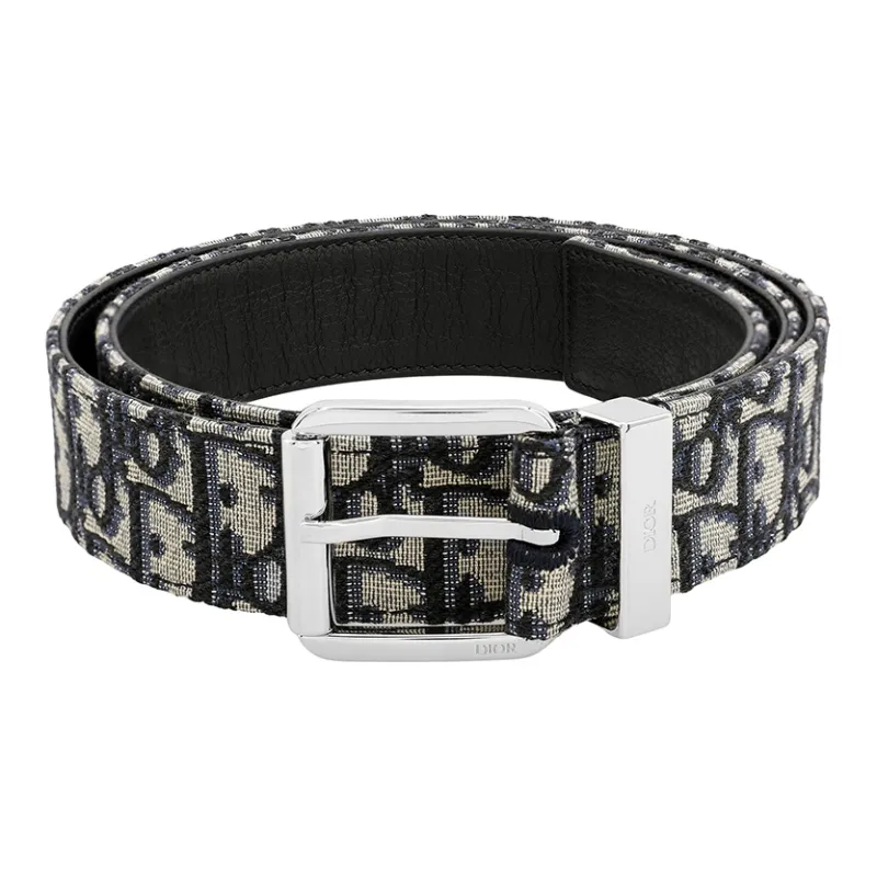 DIOR Jacquard Logo Detailed Belt-0