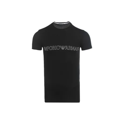 EMPORIO ARMANI T-Shirts Men Black