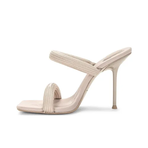 Alexander Wang Julie Slide Slippers Women's Taupe