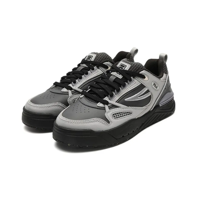 FILA SLAM Cushioned Wear-Resistant Support Low-Top Casual Shoes Women's Black-1