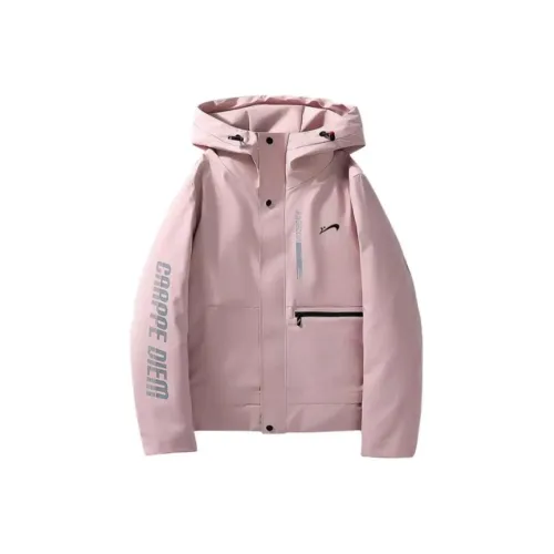 K-bird Windbreaker Jackets Unisex Pink