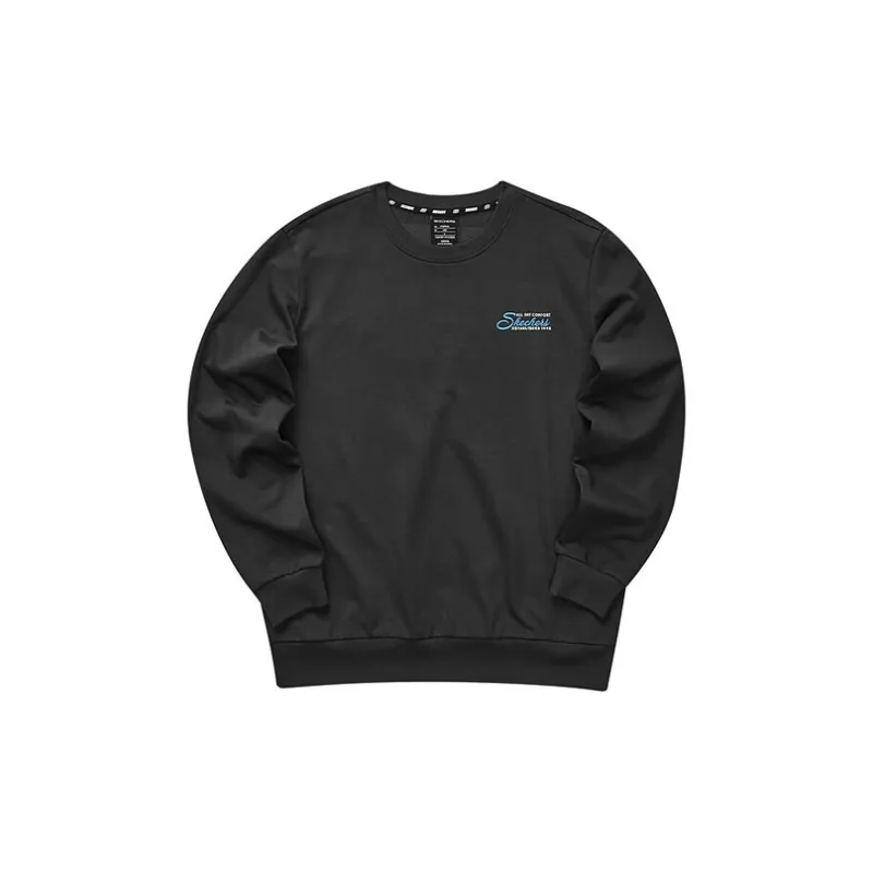 Skechers Classic Casual Series Sweatshirt Men's Carbon Black-1