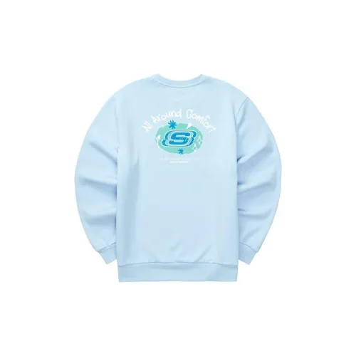 Skechers Sweatshirts Unisex Air Blue/01CQ