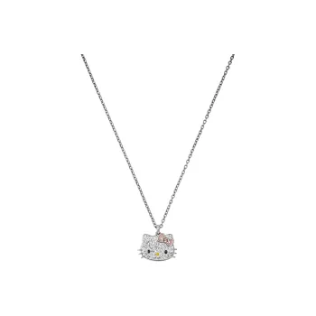 Swarovski Crystal Necklaces Women's Silver