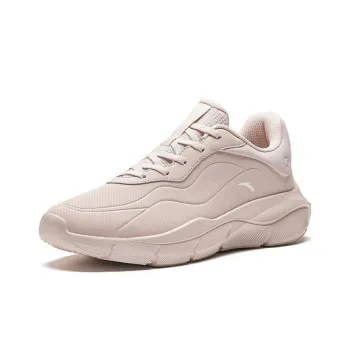 Anta Anti Slip Wear Resistant Low Top Badminton Shoes Women's Lotus Gray
