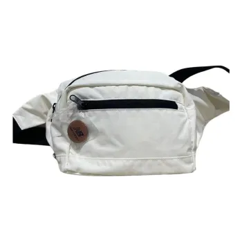 New Balance Fabric Shoulder Bag, Crossbody Bag, Fanny Pack, Sling Bag Regular Unisex White