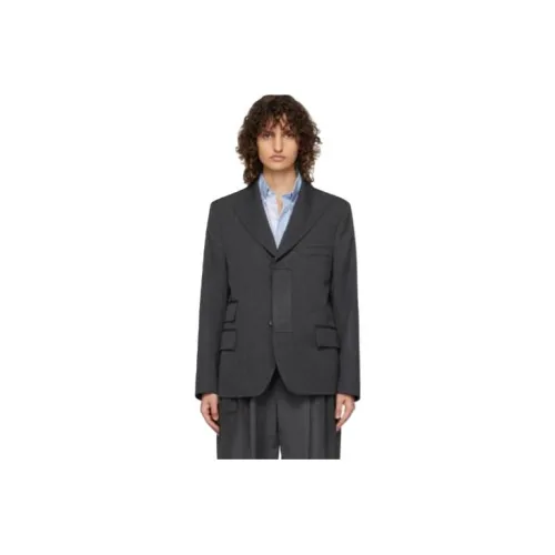 ADER ERROR Business Suits Unisex Charcoal