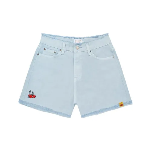 Kirsh X RMTCRW ROMANTIC CROWN Denim Shorts Women's