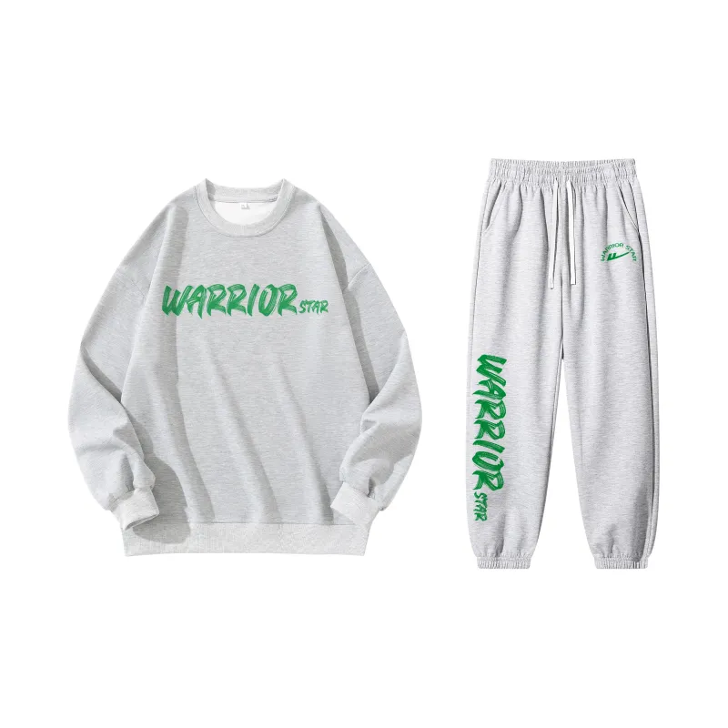 WARRIOR Sweatshirt Sets Unisex-3